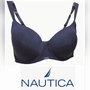 Nautica Navy Blue Bra 38DD